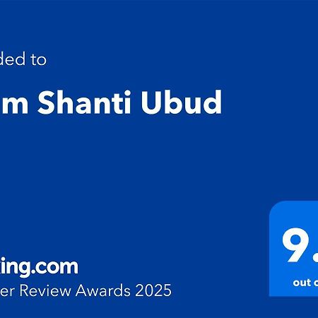Alam Shanti Ubud Eksteriør bilde